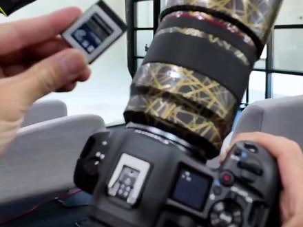 佳能全画幅微单相机R52搭配高速CFexpress卡速度测试 #摄影器材 #摄影 #取景器里的世界