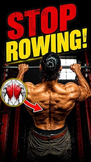 🚫ROW WRONG? 😳 3 Inverted Row Hacks for Upper Back, Lats & Traps #shorts
