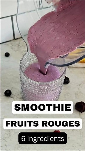 How to make the best red berry smoothie