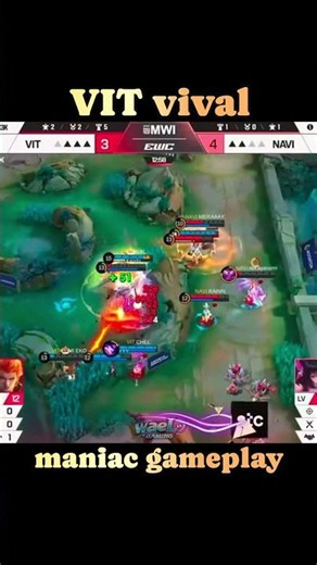 VIVAL MANIAC! 😱 Team Vitality's Jungle Queen Goes Berserk! | MLBB Highlights