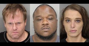 Cops: 3 arrested after meth, heroin, pot found during I-75 stop