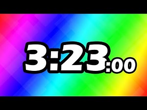 3 Minutes and 23 Second TIMER Countdown