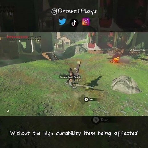 Unbreakable Gear in BOTW! [BOTW Glitch #shorts 18]