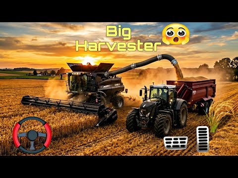 Farming Simulator 20 Gameplay 🚜 Mega Farming Adventure | Big Harvest & Tractor Action 🌾#Frampowertv