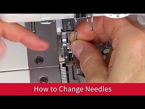 How to Change Needles on the Baby Lock Vibrant