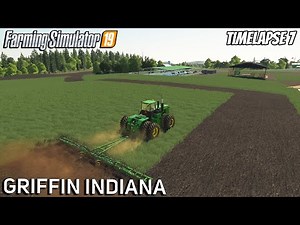 Building a cow shed + Field expansion | Griffin Indiana | Timelapse #7 |Farming Simulator 19