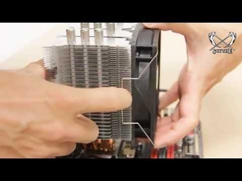 Mugen 4 fan clips mounting