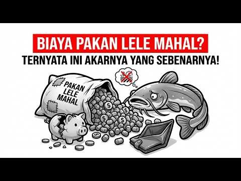Kenapa Bisnis Ternak Lele Sering Gagal di Tengah Jalan? Bongkar Biaya Pakannya!