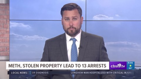 SHERIFF: 13 arrested in East Texas drug bust