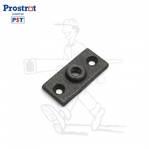 [Hot Item] Ceiling or Wall Rod Hanger Plate for Threaded Rod 3/8in. 1/2in., Malleable Iron, Plain