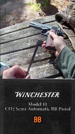 The Winchester Model 11 .177 Caliber CO2 BB Pistol 🤠