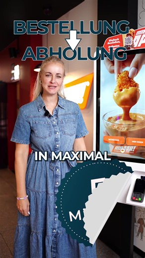 Von der Bestellung bis zur Abholung in nur 5 Minuten, so läuft‘s bei MHAAH ab 🤭 #franchise #franchisefocus #mhaah #businessopportunity