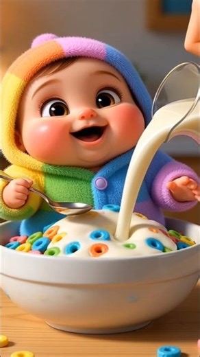 🥣 Fruit Loops Eating ASMR 🌈 | Colorful Crunch Sounds 🤤✨#aiasmr #satisfyingvideo #asmr