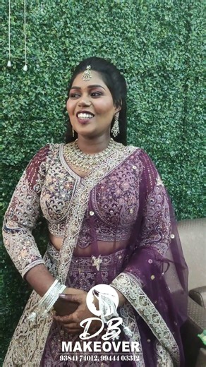 Reception Makeup Bride 👰‍♀️ HD makeup #bridalmakeup #trending