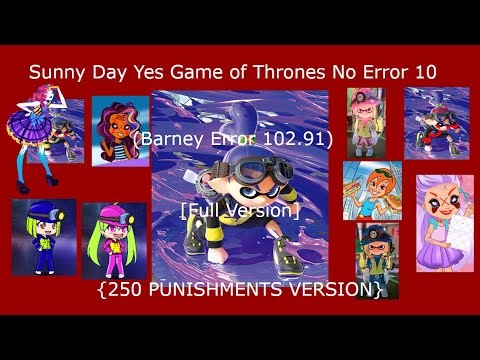 SDYGOTN Error 10 (Barney Error 102.91) [Full Version] {250 Punishments Version}