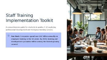Staff Training Implementation Toolkit comprehensive guide for