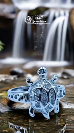 Beautiful Silver Turtle Ring #shorts #short #jewellery #shortsfeed