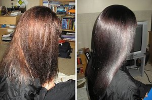 Hair Straightening At Home - 100% Natural Ingredients!!! Join: Simple Beauty Secrets | Simple Beauty Secrets