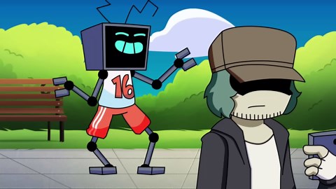 FNF vs Jerry but Everyone Sings It Meme Mania Animation