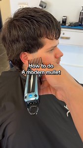 An easy step x step on how to do a modern mullet #mullet #modernmullet #taperfade | Jorges Fades