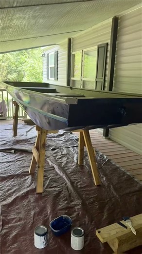 Jon Boat Renovation Journey! #jonboat #renovate #diy