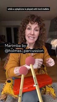 Did you know they're pitched percussion instruments?!