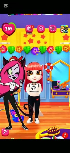 ANGELA IS OUT OF CONTROL 🤣 FUNNIEST MOMENTS!#funnyangela #shorts #makeover