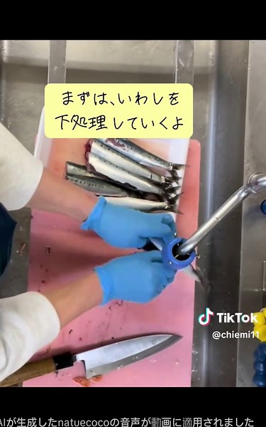 真いわしで自家製オイルサーディンの作り方
