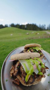 Who knew a donut could get this cheesy? Shiitake mushrooms meet golden Le Gruyère AOP in every bite. 燎 Tap to discover the full recipe. | Gruyère AOP | Facebook