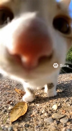 クンクン❤️#猫 #cat #funny #子猫 #catvideos