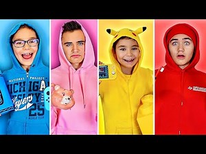 24H VIVRE MANGER UNE SEULE COULEUR ! Bleu VS Rose VS Jaune VS Rouge (One Color 24H Challenge)