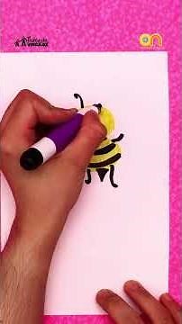 Abejita | Dibujo | Once Niñas y Niños