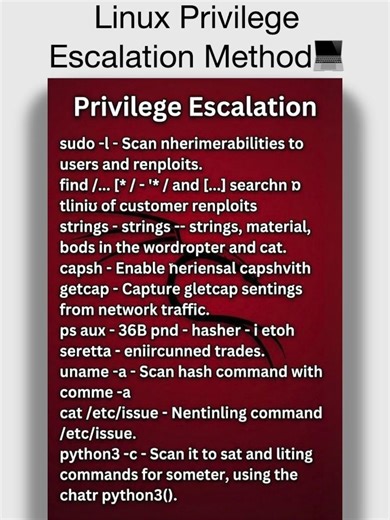 LINUX PrivEsc Methods 🥶