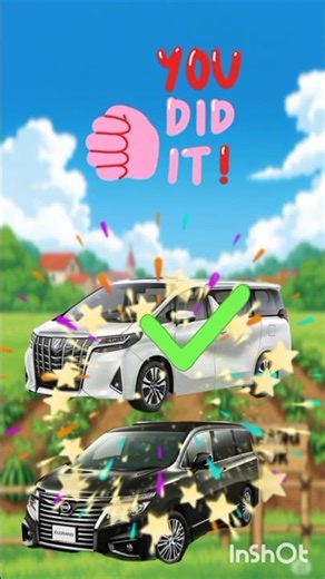 Car Puzzle Nissan Elgrand + Toyota Alphard