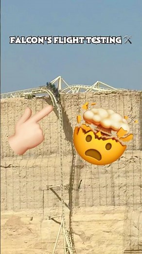 This Coaster Sounds Like a JET at 250 KM/H 😱 | Falcon’s Flight Testing 2025 🎢