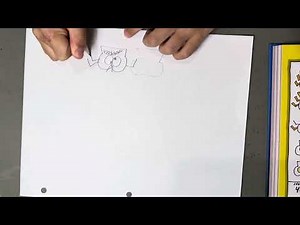 How to draw the monster cheese sandwich from cat kid comic club