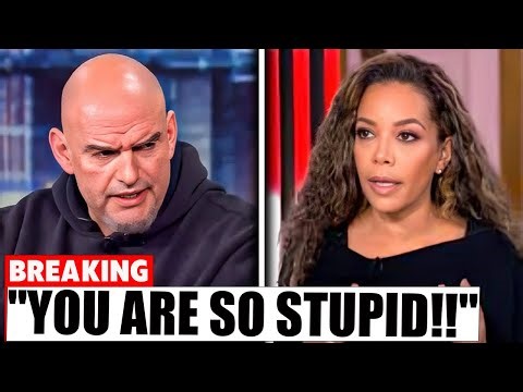 John Fetterman SHUTS DOWN Sunny Hostin & ‘The View’ Hosts in Fiery LIVE TV Clash!