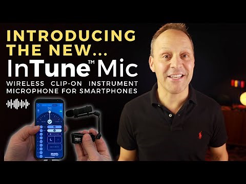 Revolutionize Your Tuning with InTune Mic: Wireless Clip-on Instrument Microphone for Smartphones