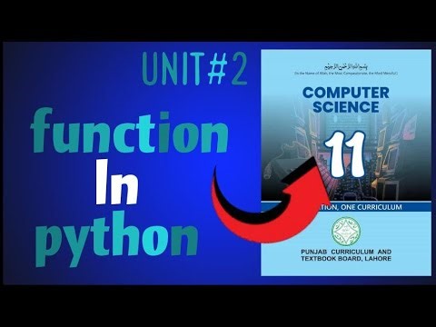 Functions in Python |ICS|1st year Computer Science New Book 2025| Lec 21| Ch 2