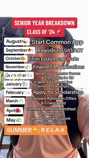 High School Seniors: College applications start up again soon! Good luck, you got this! #college #senioryear #application #commonapp #classof2024