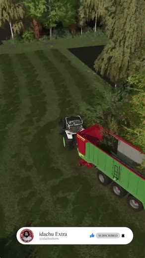 Mowing Time: Cutting Grass for the Farm | IDACHU’s Farm | #MowingGrass #FS22Mowing #GrassHarvest
