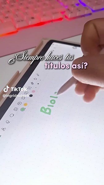 Cómo hacer títulos aesthetic paso a paso