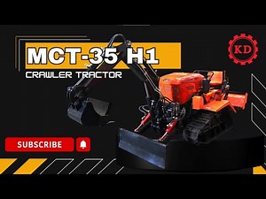 Pertanian hingga konstruksi bisa menggunakan 1 mesin ini!! | MATSUMOTO CRAWLER TRAKTOR MCT-35 H1