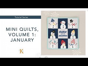 How to Bind a Quilt on Your Sewing Machine | Kimberbell Mini Quilts Tutorial