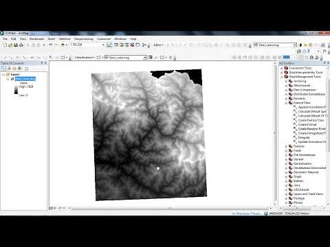Generate Random Points and Extract value using Arcgis 10 3