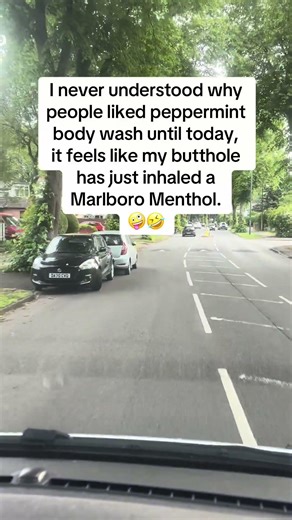 Peppermint body wash #funny #comedy #jokes