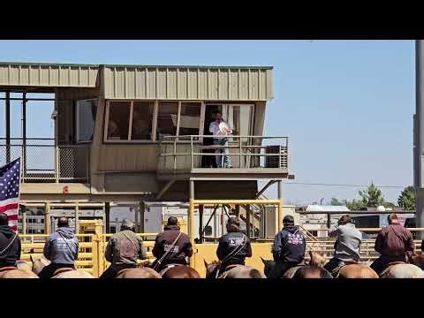 2026 Lovington Steer Ropin' - Roy Cooper tribute, prayer & National Anthem - 4/18/2026