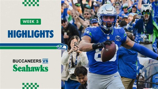 Seahawks vs. Buccaneers Game Highlights | 2025 Week 5