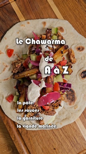 671K views · 6.3K reactions | CHAWARMA La recette de A à Z  ⬇️ On...