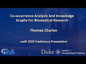 Co occurence analysis and knowledge graphs For Biomedical Research - Thomas Charlon